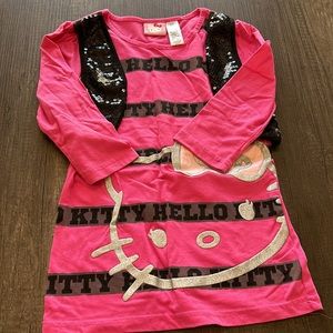 HELLO  KITTY| girls long sleeve top L(10-12)